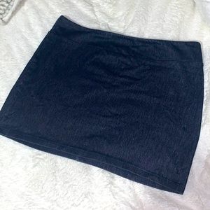 Denim skirt
